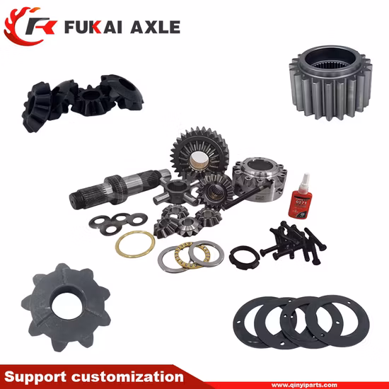 Pignone conico a corona forgiato OEM personalizzato Differenziale a spirale diritta Albero scanalato ipoide elicoidale Denti di rettifica esterni Ingranaggio a vite senza fine cilindrico